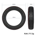 Neumático todoterreno sin cámara autorreparable ULIP 10*2.125 con válvula para scooters Segway F20 F25 F30 F40 - Imagen 4
