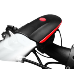 Luz delantera con bocina 7588 con carga USB (roja)