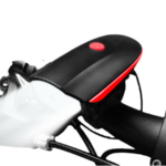Luz delantera con bocina 7588 con carga USB (roja)