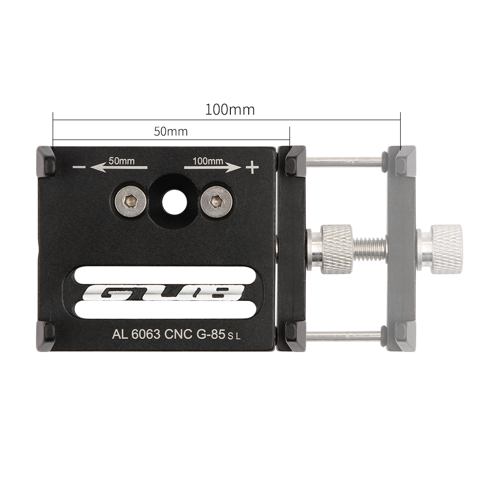 Soporte para teléfono GUB G-85 SL de aluminio negro - Imagen 2