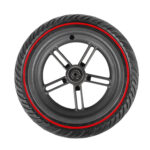 Neumático sólido de 8,5 pulgadas con círculo rojo + llanta Pro - Imagen 4