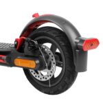 Guardabarros trasero Ulip Superior gris-rojo con aluminio y luz intermitente para patinetes Xiaomi - Imagen 6