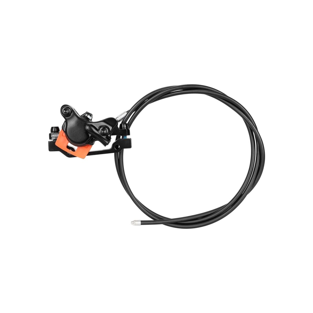 Freno de disco hidráulico izquierdo negro NUTT con cable de 1300 mm - Imagen 3