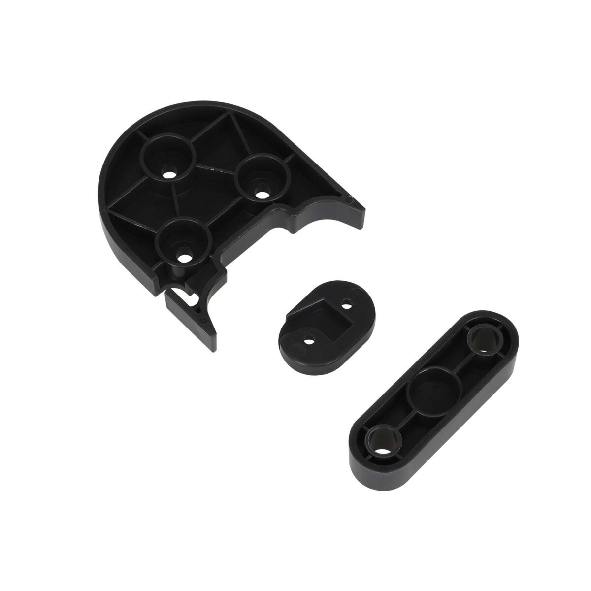Almohadilla de refuerzo de guardabarros gris + almohadilla de soporte de pie + almohadilla de luz trasera Kit para reequipar M365 a 10 pulgadas - Imagen 5
