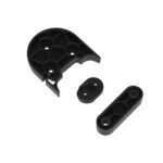 Almohadilla de refuerzo de guardabarros gris + almohadilla de soporte de pie + almohadilla de luz trasera Kit para reequipar M365 a 10 pulgadas - Imagen 5