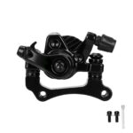Freno de disco delantero negro para scooter Kugoo M4 (forma de abanico)