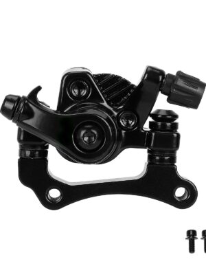 Freno de disco delantero negro para scooter Kugoo M4 (forma de abanico)