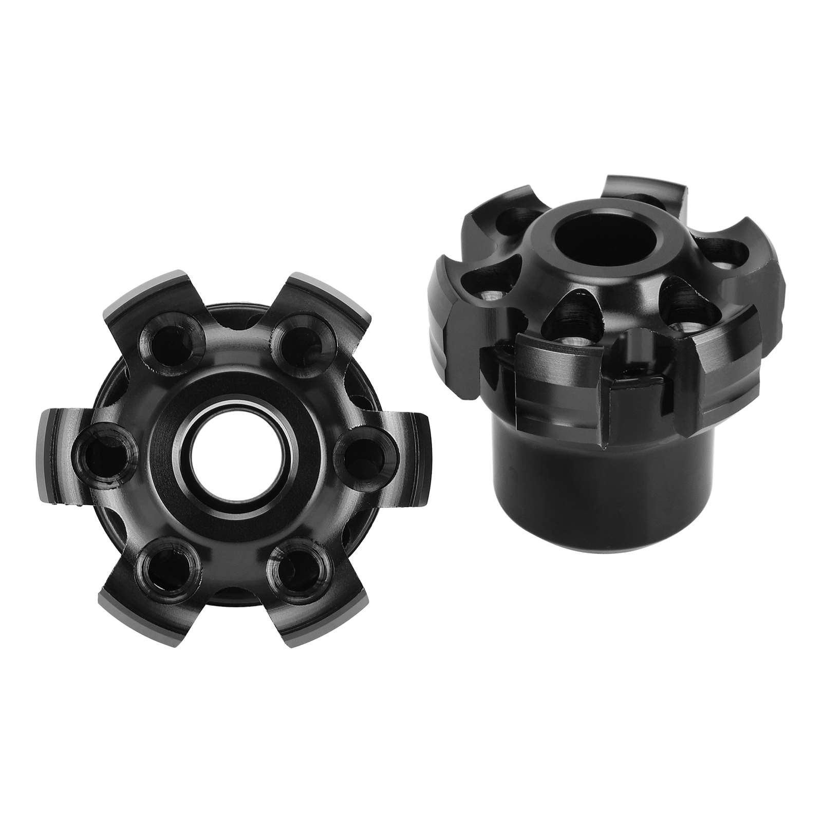 Copas de horquilla de aluminio negro - Imagen 6