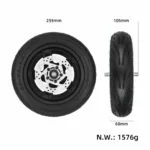 Conjunto de rueda delantera original para patinete Segway Ninebot F2/F2Plus/Pro - Imagen 2
