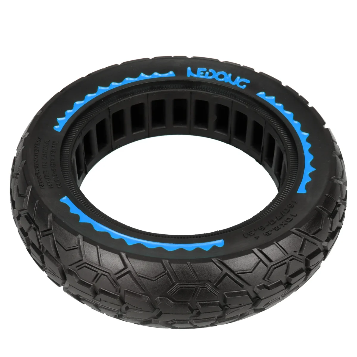 Neumático sólido todoterreno NEDONG 10*2.5 Blue Line (ranura para tarjeta de 45 mm) - Imagen 6
