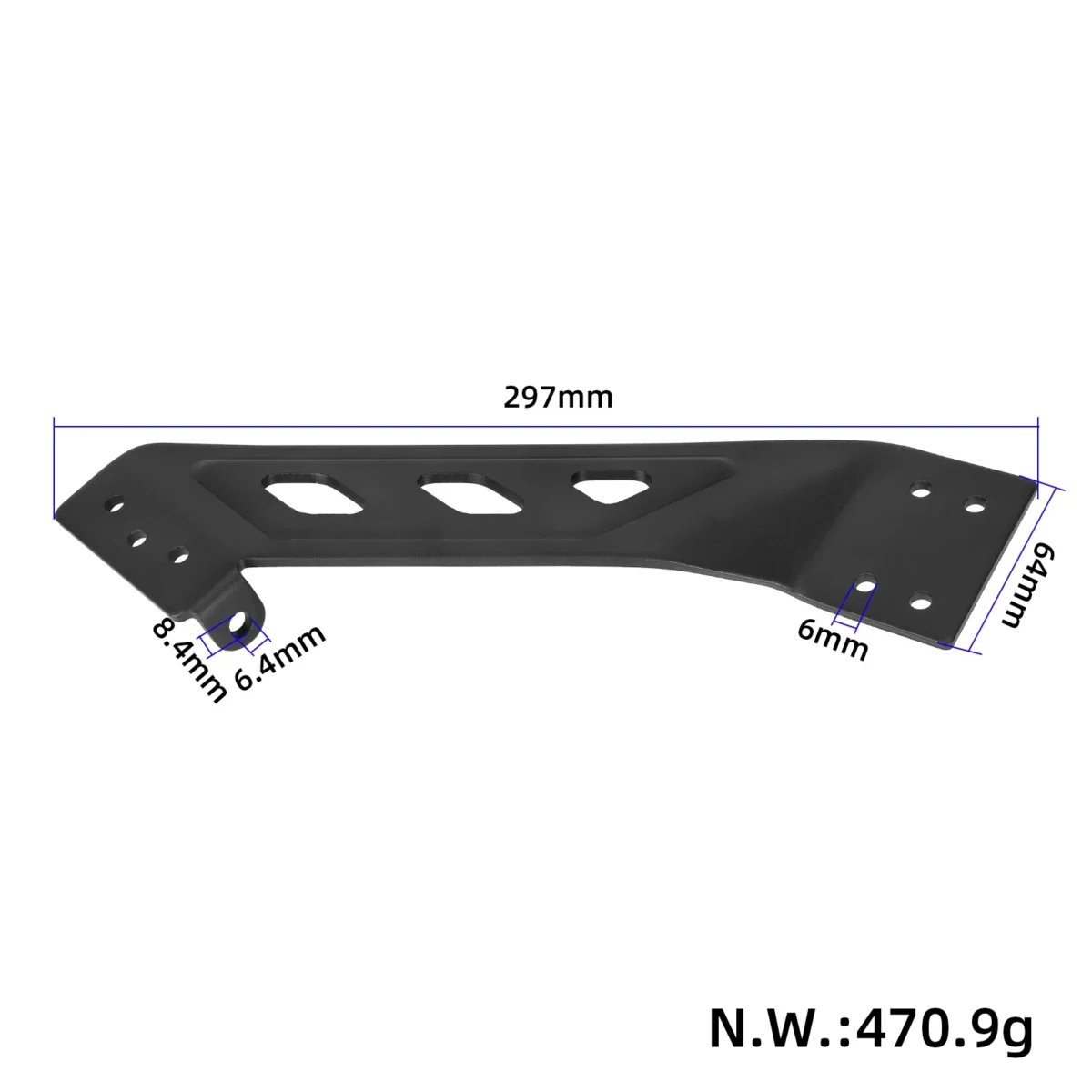 Viga izquierda y derecha del Kukirin G2 Max - Imagen 4
