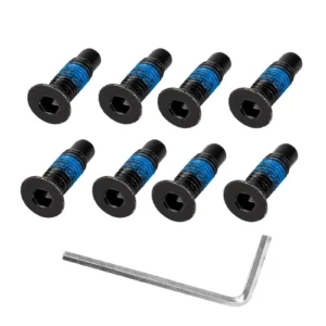 8 tornillos largos como los originales para scooters M365 y max g30