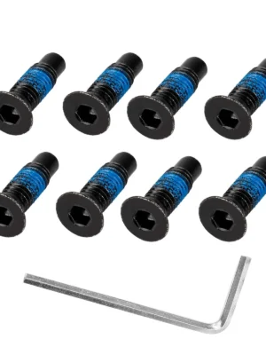 8 tornillos largos como los originales para scooters M365 y max g30