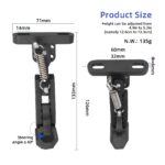 Pata de cabra ajustable Ulip Black para scooters de las series F y Xiaomi 4 - Imagen 2