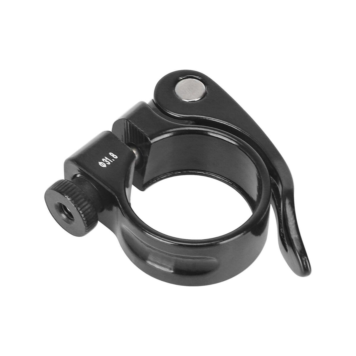 Abrazadera de tubo de asiento negra sin orificio de 31,8 mm - Imagen 5