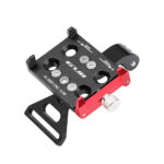 Soporte para teléfono móvil GUB G-99 negro y rojo