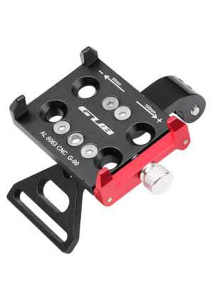 Soporte para teléfono móvil GUB G-99 negro y rojo