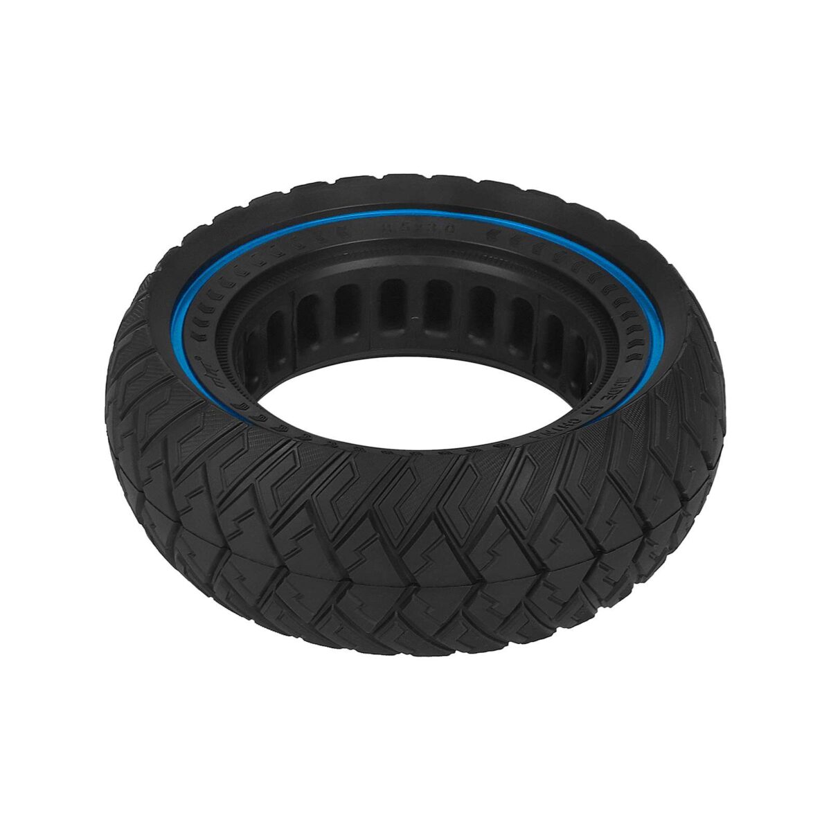 Neumático sólido todoterreno Ulip negro-azul 8.5*3 con diámetro interior de 118 mm - Imagen 3