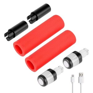 Extensor de agarre de silicona con carga USB Ulip y luz para scooters Max G30 (RBBW)
