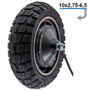 Rueda trasera SmartGyro/Urbanglide con llanta naranja y motor 48V800W