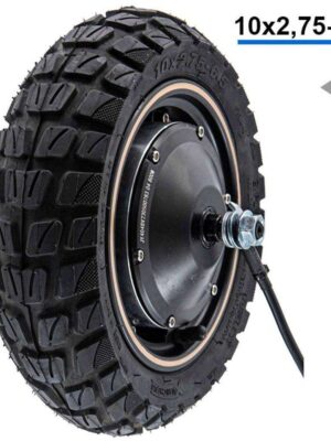 Rueda trasera SmartGyro/Urbanglide con llanta naranja y motor 48V800W