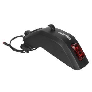 Kit guardabarros trasero negro original Aprilia eSR1 (con piloto trasero + tapa decorativa delantera + gancho)