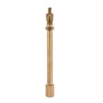 Varilla metálica inflable extendida dorada de 10 cm