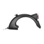 Guardabarros trasero negro con luz para scooter Max G30D - Imagen 4