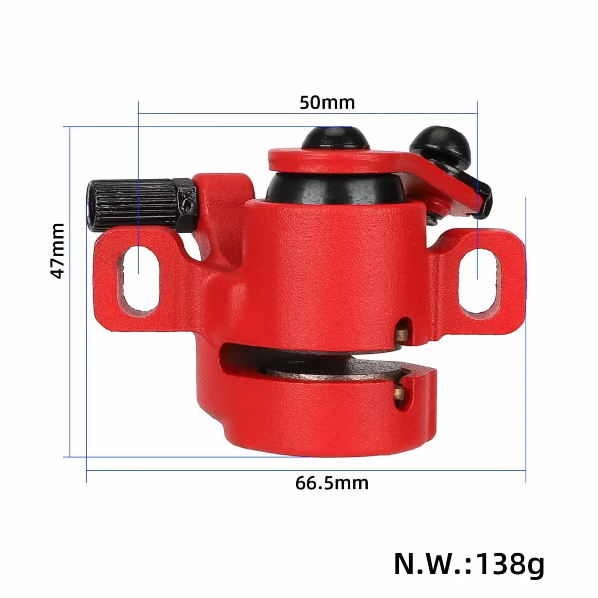 Patinete eléctrico Ninebot F3/ZT3/ZT3PRO original con freno de disco rojo - Imagen 2
