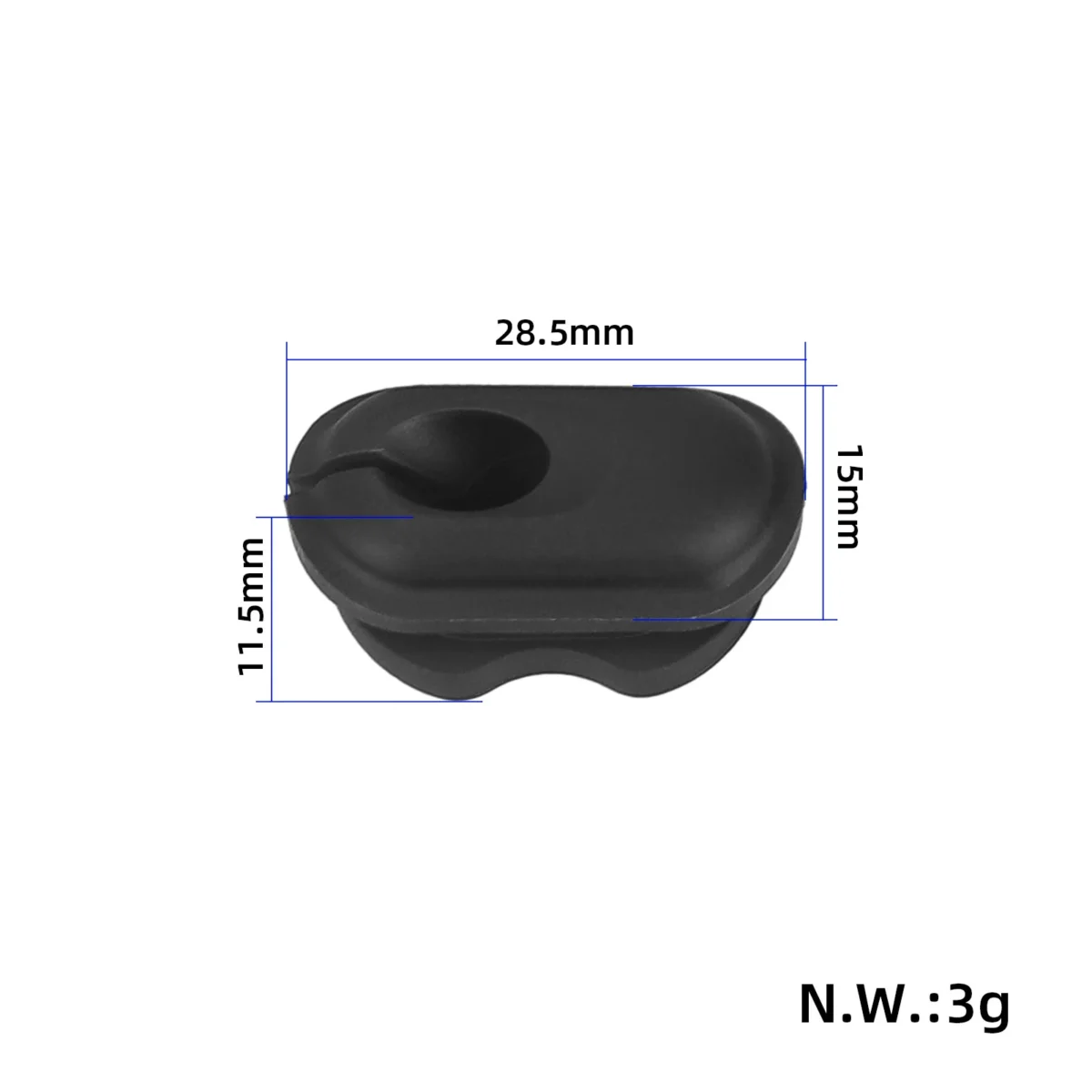 Conector de cable de tubo frontal de un solo orificio para Xiaomi 5 Plus - Imagen 2