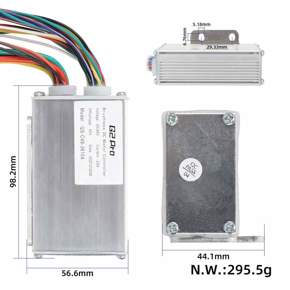 Controlador de 48 V 20 A para Kukirin G2 Pro - Imagen 2