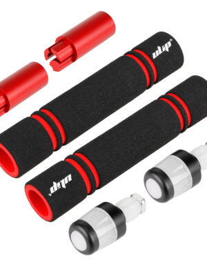 Juego de extensores de agarre Ulip con carga USB y luz para scooters Xiaomi y ES (RBW)