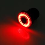 Luz trasera negra WR25 montada en el tubo del asiento - Imagen 4