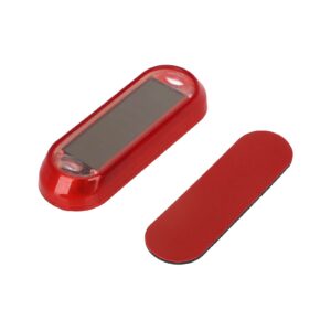 Luz trasera de advertencia solar para motocicleta con carcasa roja (luz roja)