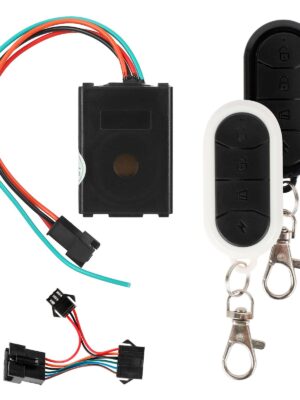 Traje de alarma de control remoto en blanco y negro para Dualtron Thunder Victor ULTRA Kaabo Mantis 10 Wolf Warrior