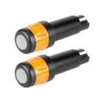 Extensor de agarre de silicona Ulip rojo con carga USB y luz para scooters Max G30 (RBBO) - Imagen 3