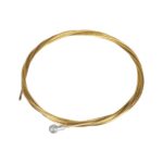 Cable de freno trasero de carretera de 1,5 (1 x 19) x 1,7 metros, pulido en oro 304 - Imagen 3