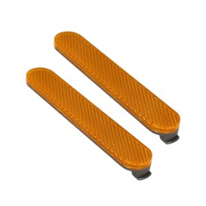 2 bloques reflectantes amarillos para las ruedas traseras del Xiaomi 4 Ultra