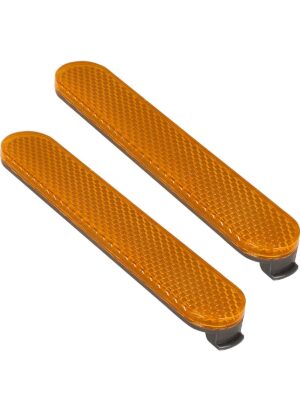 2 bloques reflectantes amarillos para las ruedas traseras del Xiaomi 4 Ultra