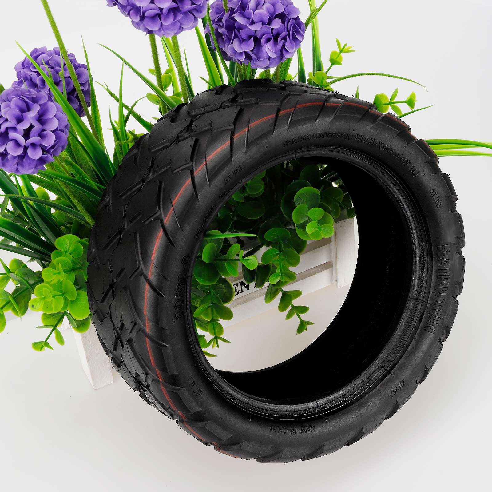 Neumático sin cámara Naiputun80/60-6 - Imagen 5