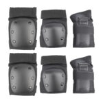 Protector de puntos redondos negros talla S