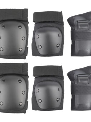 Protector de puntos redondos negros talla S