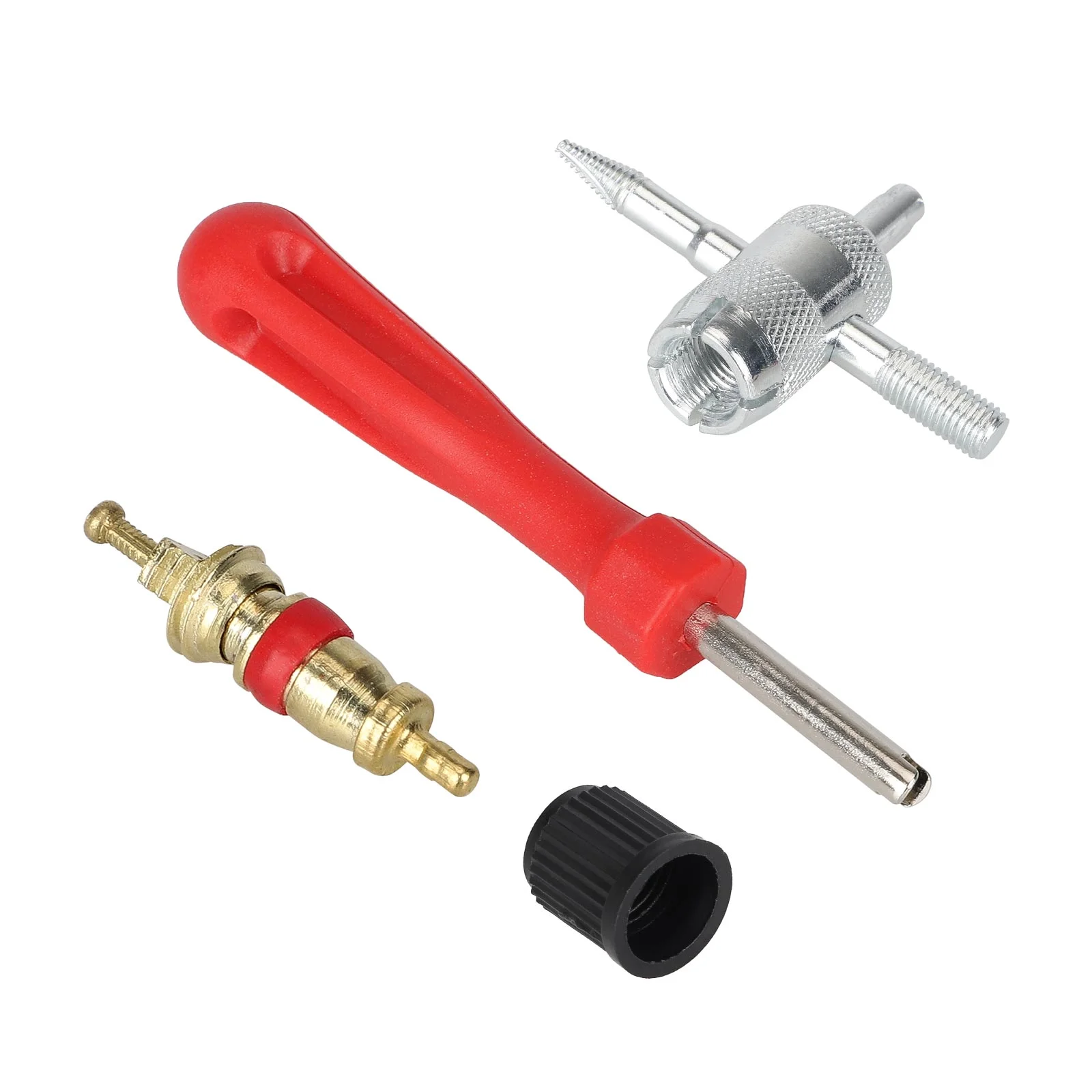 Juego de 62 insertos de válvula + herramienta de extracción + llave - Imagen 3