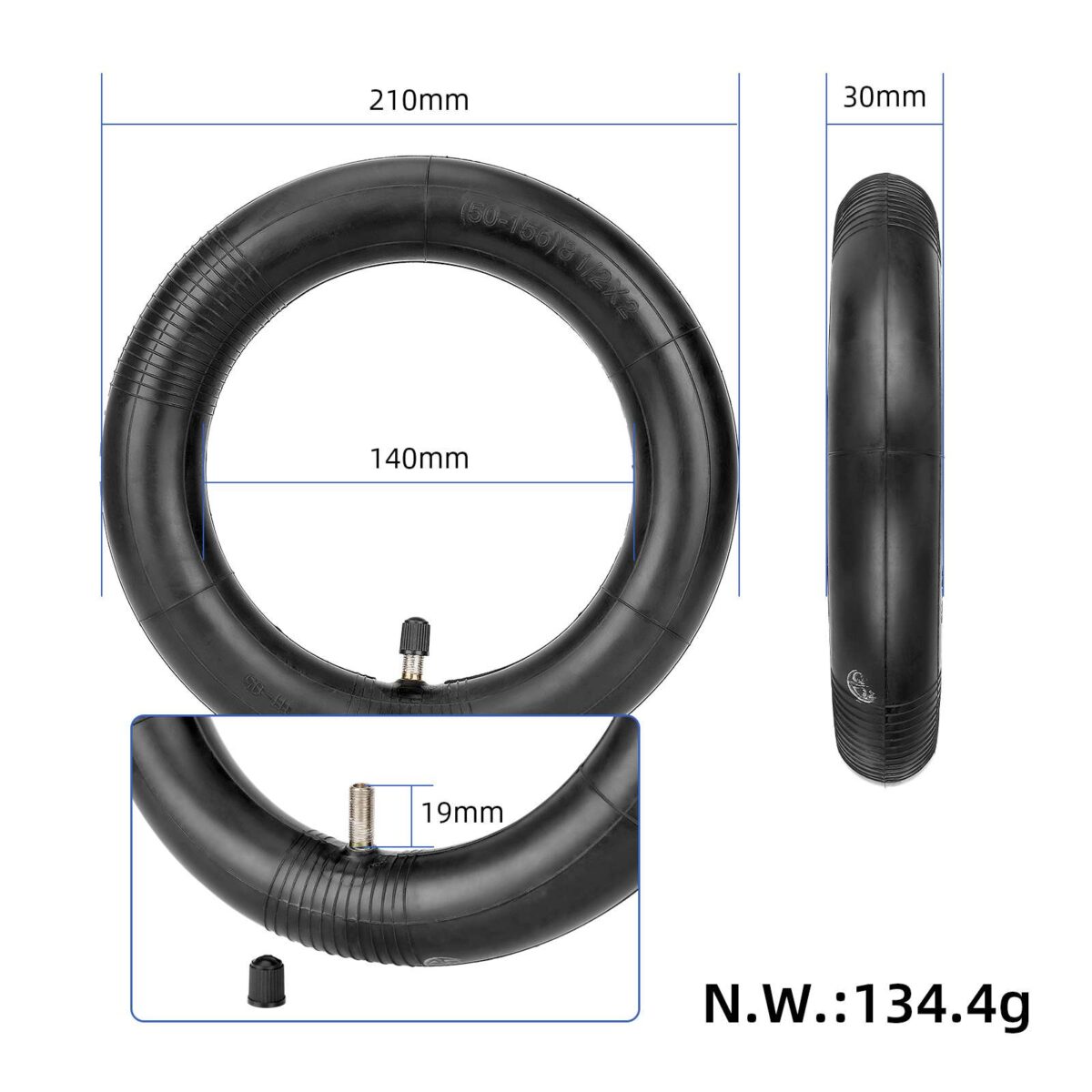 Neumático todoterreno sin cámara Ulip 8 1/2*2(50/75-6.1) con cámara interior - Imagen 5