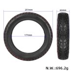 Neumático todoterreno sin cámara autorreparable Ulip 60/70-7.0 con adhesivo para scooters Xiaomi 4 Pro/4 Pro Max - Imagen 2