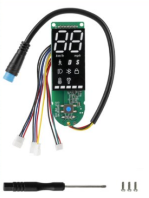 Placa de circuito para patinete Xiaomi Kickscooter con 4 conectores para patinetes Pro Pro2 1S