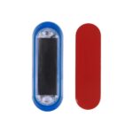 Luz trasera de advertencia solar para motocicleta con carcasa azul (luz azul) - Imagen 3