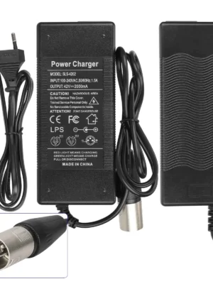 Cargador de 42 V 2 A con cabezal Kallon (enchufe UE)