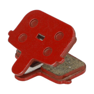 Pastilla de freno de disco hueca rectangular roja para scooter Kugoo G-booster