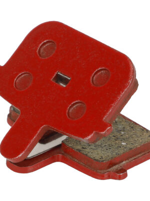 Pastilla de freno de disco hueca rectangular roja para scooter Kugoo G-booster